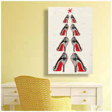 Oliver Gal Christmas Tree 2013 Canvas Wall Art