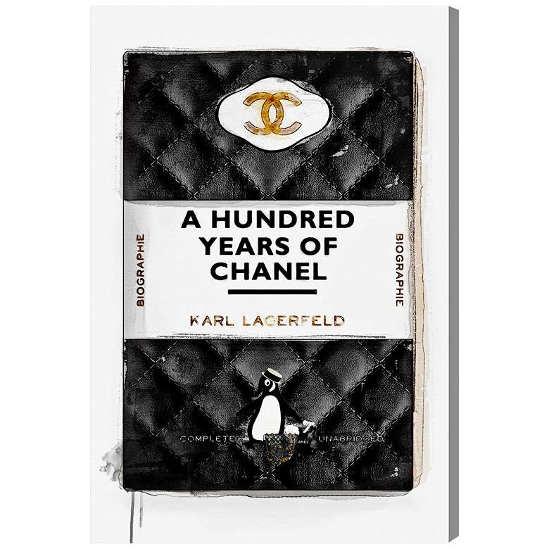 Oliver Gal A Hundred Years of Chanel Canvas Wall Art – Modern Rugs and Decor