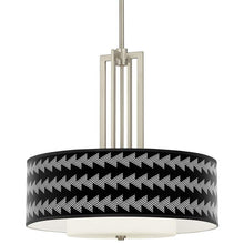 Carey 24" Brushed Nickel 4-Light Chandelier