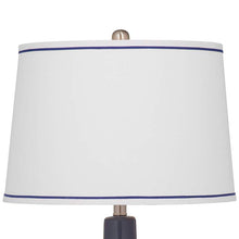 Morgan Dark Blue Ceramic Table Lamp