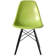 Designer Plastic Eiffel Chairs Black Wood Wire Legs Dining Armless With Back Desk Accent Living Room Side Kitchen
