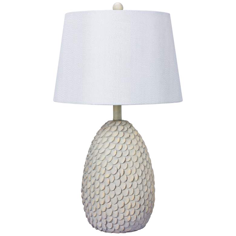 Isle Antique White Table Lamp