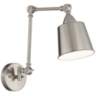 Mendes Antique Brass Down-Light Hardwire Wall Lamp