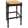 Thomasville 29 1/4" Espresso Wood Bar Stool