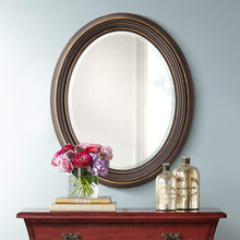 Uttermost Ovesca 28" x 34" Decorative Oval Wall Mirror