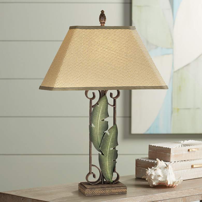 Tropical style 2024 table lamps