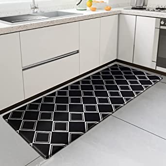 Kitsure Kitchen Mat for Cushioned Anti-Fatigue Use, Anti-Slip