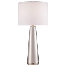 Lite Source Tyrone Silver Ceramic Table Lamp