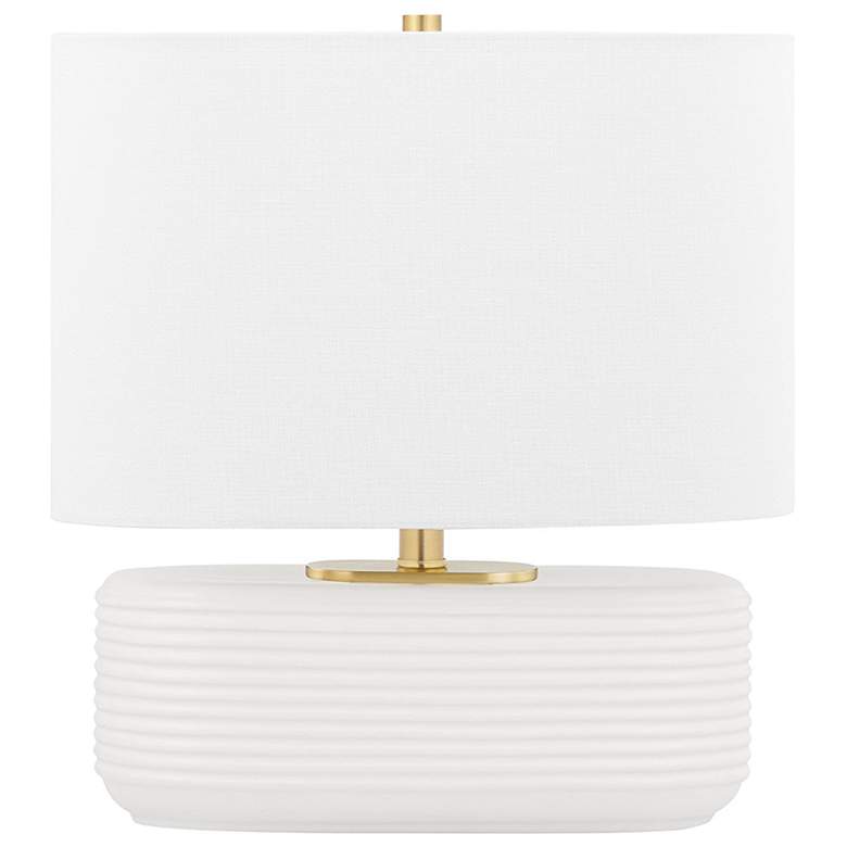 Janel 1 Light Table Lamp Wht