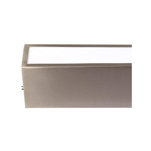 Shield 30" Wide Brushed Nickel Vanity Bath Bar