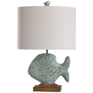 Nemo Blue 27in Coastal Cast Table Lamp