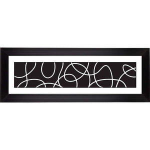 Giclee Abstract Stepped Strip 52 1/8" Wide Wall Art