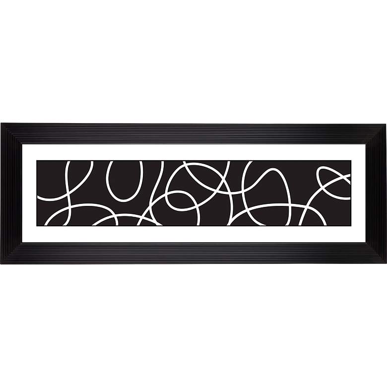 Giclee Abstract Stepped Strip 52 1/8