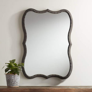 Kontika Black 22 3/4" x 31" Wall Mirror