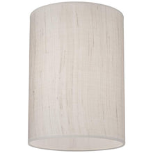 Brushed Nickel Ivory Cylinder Plug-In Swing Arm Wall Lamp