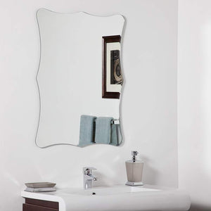 Bailey Modern 23 1/2" x 31 1/2" Novelty Wall Mirror