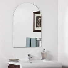 Rita Modern 23 1/2" x 31 1/2" Arched Wall Mirror