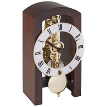 Patterson 7" High Cherry Finish Pendulum Table Clock