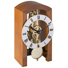 Patterson 7" High Cherry Finish Pendulum Table Clock