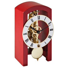 Patterson 7" High Cherry Finish Pendulum Table Clock