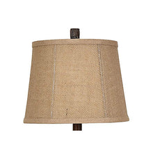 Crestview Collection Barn Post Rustic Wood Accent Table Lamp