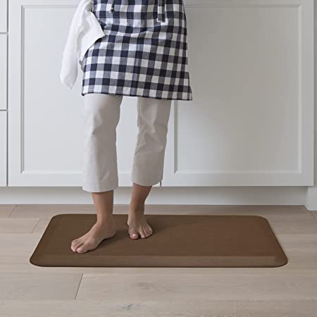 GelPro NewLife Designer Comfort Kitchen Floor Mat 20x72 Tweed Hydrangea