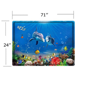 3D Seaworld Printed Area Rug Runner Non-Skid