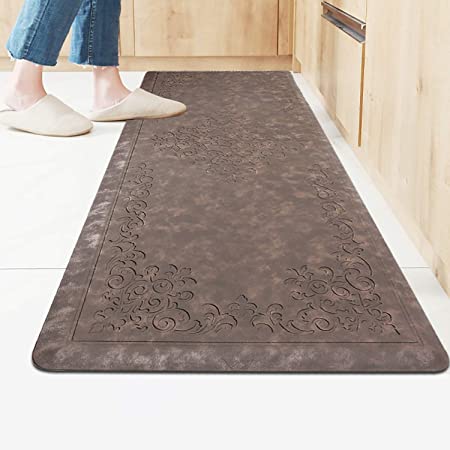Kitchen Mat Thick Cushioned Anti Fatigue Waterproof Non Slip Standing –  Modern Rugs and Decor