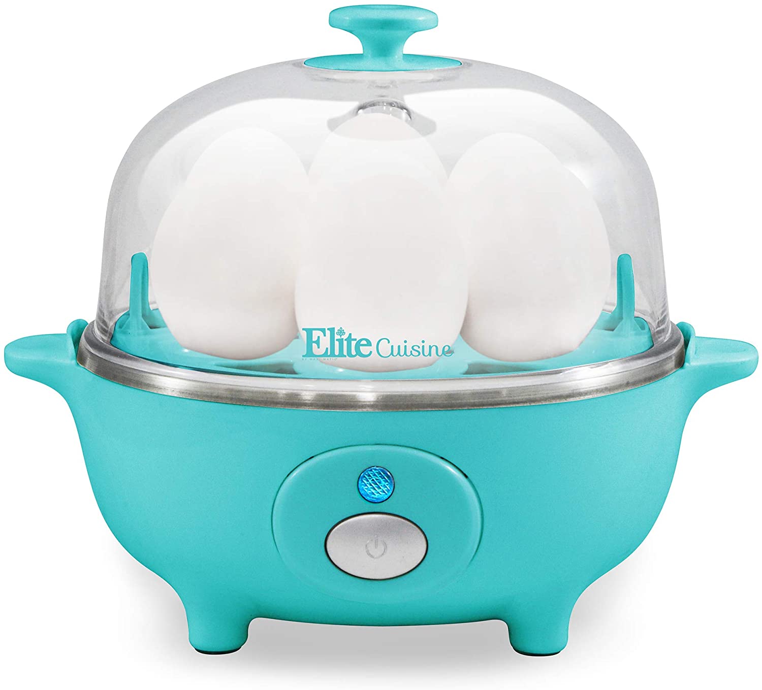 7-Egg Electric Easy Egg Cooker, Steamer, Poacher (Blue) – Shop