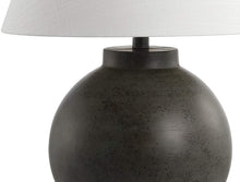 Sophie Resin LED Lamp Dark Gray