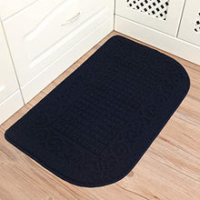 COSY HOMEER 32X20 Inch Anti Fatigue Kitchen Rug Mats are Made of 100%  Polypropylene Half Round Rug Cushion Specialized in Anti Slippery and  Machine