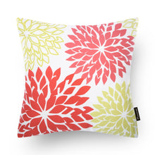 Decorative Dahlia Throw Pillow Cushion Cover