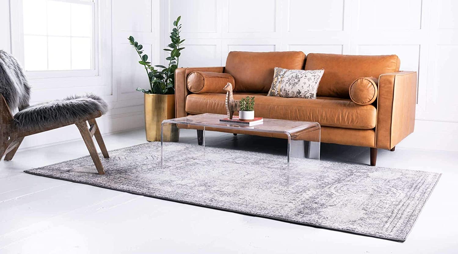 Bromley Sofa Side Table Grey