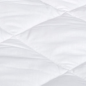 Hypoallergenic Quilted Mattress Topper Pad Cover - 18 Inch Deep, King