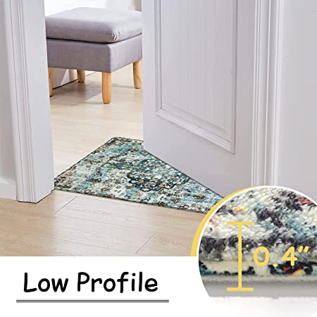 Lahome Boho Small Rug- 2x3 Soft Kitchen Rugs Non-Slip Ultra-Thin Washable  Rugs for Entryway, Indoor Door Mat Geometric Modern Bohemia Throw Carpet  for