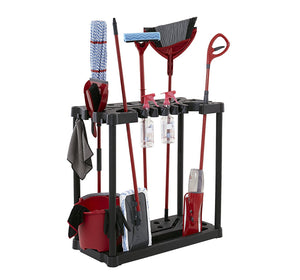 Compact Indoor Outdoor Tool Storage Rack - Holds 40 Tools