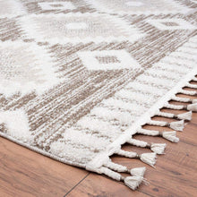 Ibiza Collection Brown Moroccan Soft Area Rug