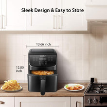5.8 Quart Digital Air Fryer, Toaster Oven & Cooker, 1700W