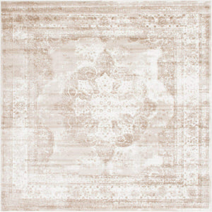 Vintage Distressed Beige Soft Area Rugs