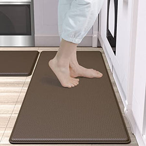Kitchen Mat [2 PCS] Cushion Anti Fatigue Comfort Mat, Non Slip