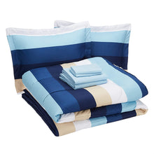 5-Piece Light-Weight Microfiber Bed-In-A-Bag Comforter Bedding Set