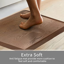 3/4'' Extra Support Anti Fatigue Comfort Mat for Standing Desks, Waterproof Kitchen Floor Mat
