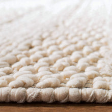Ivory Handmade Cotton Area Rug