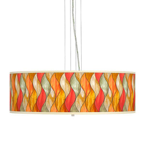 Giclee 24" Wide 4-Light Pendant Chandelier