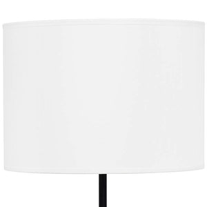 Simple Designs Modern Black Stick Table Lamp