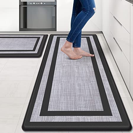Padded Kitchen Mat Kitchen Rug, 50x80cm, Non-slip Waterproof Kitchen Rugs  And Rugs Rugged Ergonomic Comfort Mat For Kitchen, Home Floor, Office,  Sink