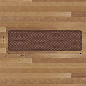 NewLife by GelPro Decorative Foam Floor Mat, 20" x 32", Tweed Hydrangea