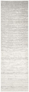 Ombre Ivory Silver Soft Area Rug