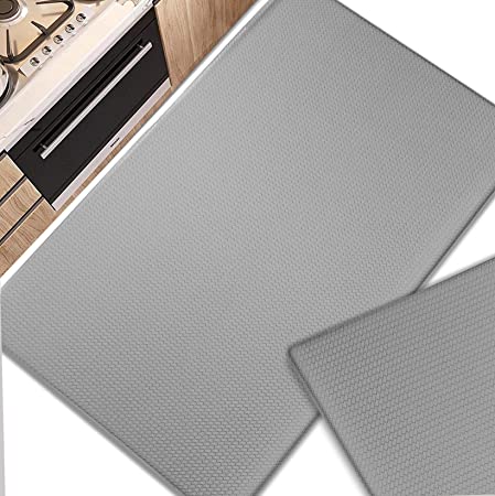 Anti Fatigue Mat Kitchen Cushioned Waterproof Kitchen Floor Mat Comfor –  Modern Rugs and Decor