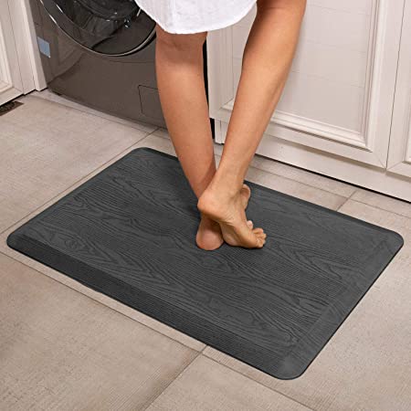 3/4'' Extra Support Anti Fatigue Comfort Mat for Standing Desks, Water –  Modern Rugs and Decor